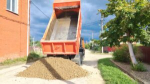Завершается грейдирование улицы Калинина в Апшеронске