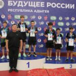 Медали по настольному теннису завоевали в Майкопе спортсмены Апшеронского района