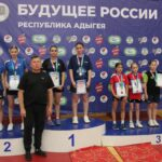 Медали по настольному теннису завоевали в Майкопе спортсмены Апшеронского района
