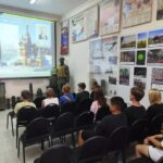 Старинные предметы посмотрели юнармейцы в музее Апшеронска
