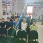 Старинные предметы посмотрели юнармейцы в музее Апшеронска