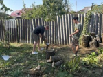 Активная молодежь Апшеронска помогла семье участника СВО