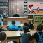 Мультсеанс «Книги, живущие на экране» в рамках всероссийской акции «Ночь кино» прошел вчера в библиотеке станицы Кубанской
