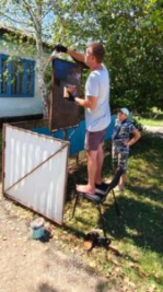 Активисты продолжают благоустройство в станице Ширванской