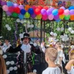 Атмосферно и радостно сегодня с утра в городском парке культуры и отдыха «Юность» Апшеронска