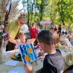 Атмосферно и радостно сегодня с утра в городском парке культуры и отдыха «Юность» Апшеронска