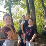 Урок под открытым небом в Апшеронске