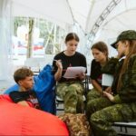 Команда юнармейцев Апшеронского района принимает участие в «Зарнице Кубани»