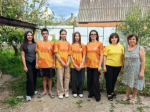 Помогли пожилой женщине: волонтёры Апшеронского района продолжают добрые дела