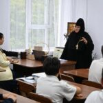 Игумения Апшеронского монастыря провела первую встречу со школьниками
