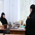 Игумения Апшеронского монастыря провела первую встречу со школьниками