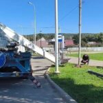Без выходных и перерывов: работы по благоустройству и наведению порядка в Апшеронске ведутся непрерывно