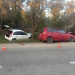 В 9 ДТП за неделю на дорогах Апшеронского района попали 18 автомобилей