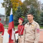 Более 180 апшеронских школьников приняли в ряды «ЮНАРМИИ» в Апшеронске у мемориала «Вечный огонь»